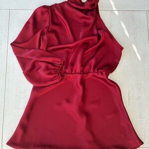 Elegant Red Women's Dress